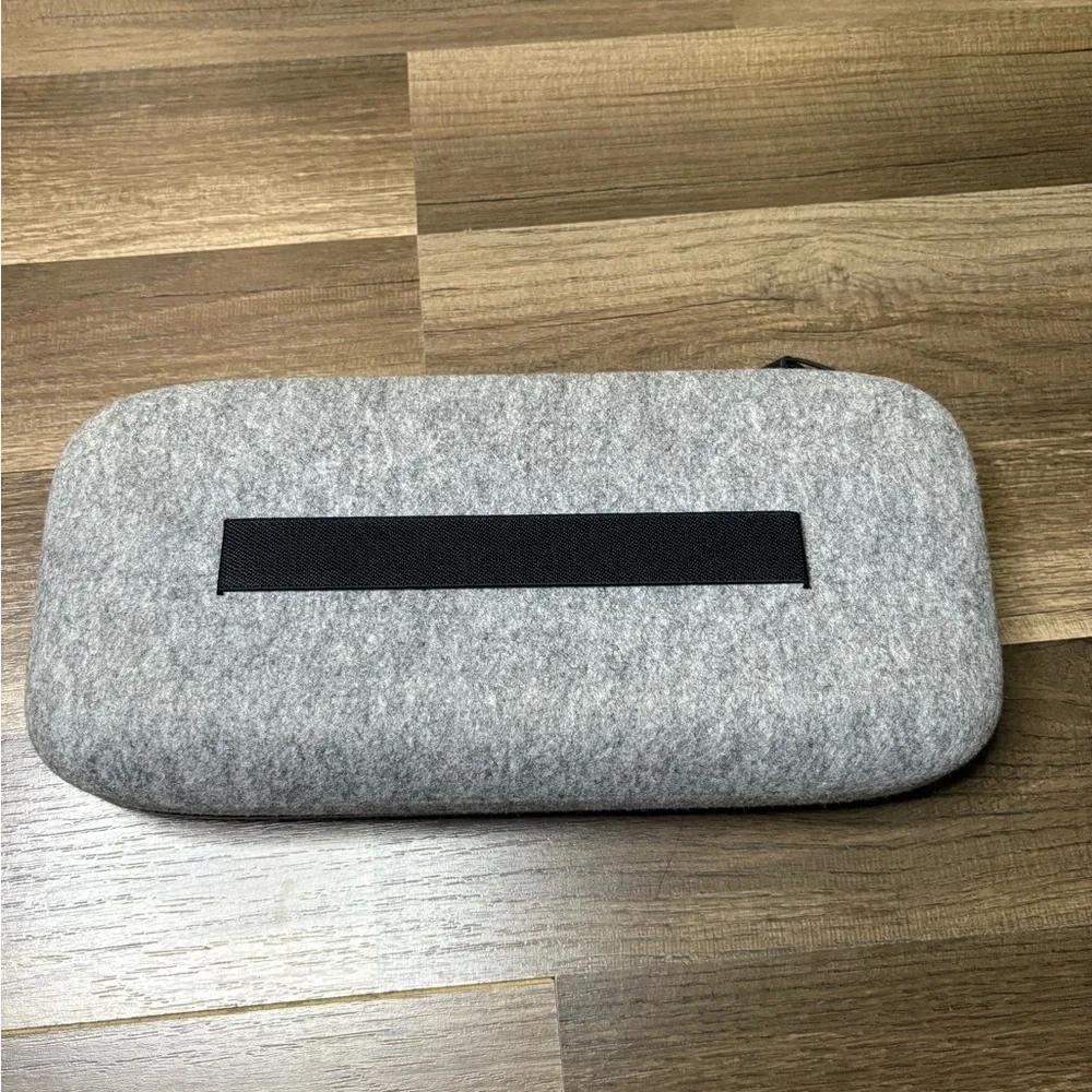 Genki Gray Hard Shell Padded Carrying Case with Partitions for Nintendo Switch